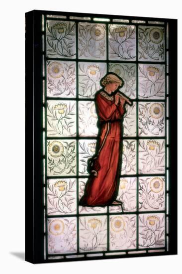 Stained Glass, Minstrel, 1882-1884-William Morris-Premier Image Canvas