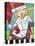 Stained Glass Santa-Holli Conger-Premier Image Canvas