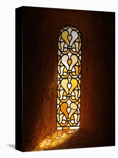 Stained Glass, Thoronet Abbey Church, Thoronet, Var, Provence, France, Europe-null-Premier Image Canvas