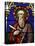 Stained Glass Window of St. Luke at Collegiale Notre-Dame Des Marais, France, Europe-Godong-Premier Image Canvas