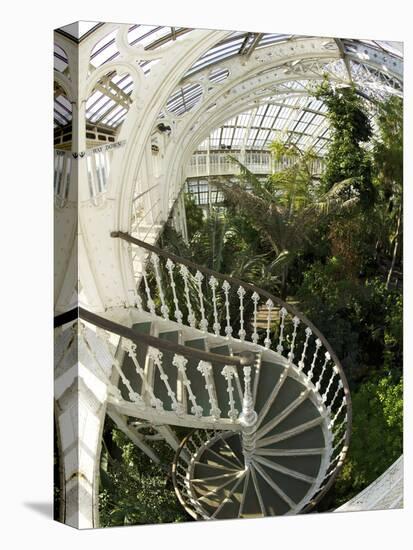 Staircase in Temperate House, Royal Botanic Gardens, UNESCO World Heritage Site, London, England-Peter Barritt-Premier Image Canvas