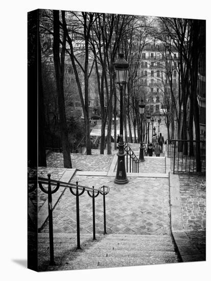 Staircase Montmartre - Paris - France-Philippe Hugonnard-Premier Image Canvas