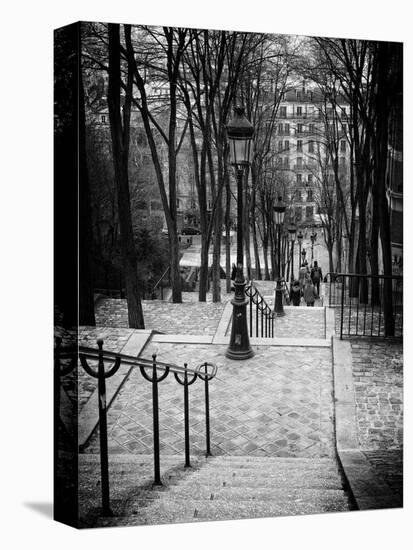 Staircase Montmartre - Paris - France-Philippe Hugonnard-Premier Image Canvas