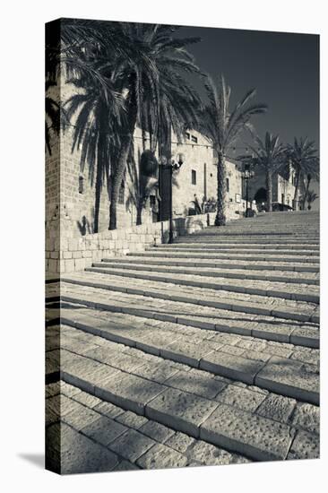 Stairs at Old Jaffa, Jaffa, Tel Aviv, Israel-null-Premier Image Canvas