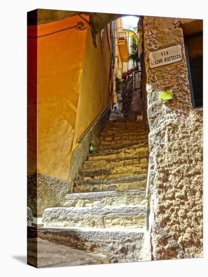 Stairs in the Mediterranean-Markus Bleichner-Stretched Canvas