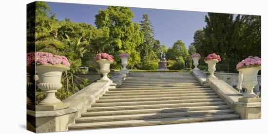 Stairs to the Lanner and Strauss, Monument, Health Resort Park, Baden Bei Wien, Lower Austria-Rainer Mirau-Premier Image Canvas