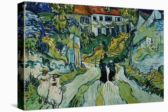 Stairway at Auvers-Vincent van Gogh-Premier Image Canvas