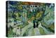 Stairway at Auvers-Vincent van Gogh-Premier Image Canvas