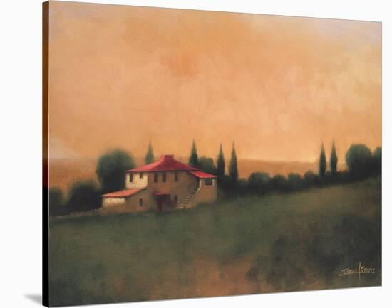 Stairway to Tuscany-Thomas Stotts-Stretched Canvas