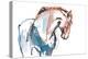 Stallion, 2021, (mixed media on paper)-Mark Adlington-Premier Image Canvas
