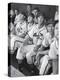 Stan Musial St. Louis Cardinals Most Outstanding Player Following Foul Ball from Bench-Joe Scherschel-Premier Image Canvas