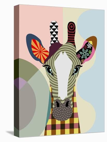 Stand Tall Giraffe-Lanre Adefioye-Premier Image Canvas