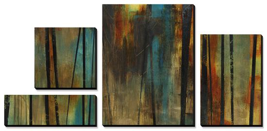 Standing - Aqua-Joshua Schicker-Stretched Canvas