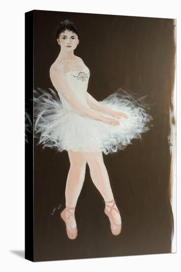 Standing Ballerina 2015-Susan Adams-Premier Image Canvas