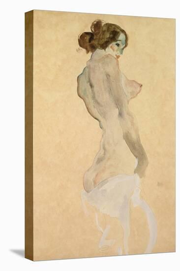 Standing Female Nude, 1912-Egon Schiele-Premier Image Canvas