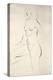 Standing Female Nude, 1927-Eric Gill-Premier Image Canvas