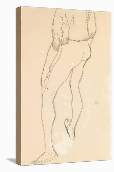 Standing Male Nude, 1913-Egon Schiele-Premier Image Canvas