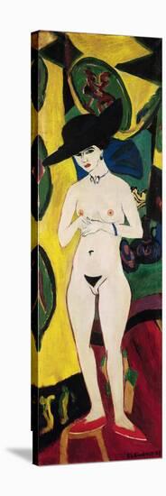 Standing Nude-Ernst Ludwig Kirchner-Premier Image Canvas