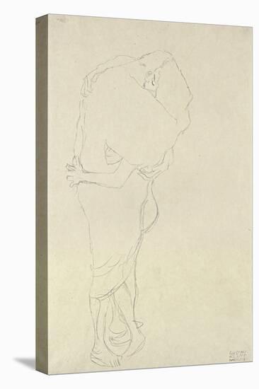 Standing Pair of Lovers-Gustav Klimt-Premier Image Canvas