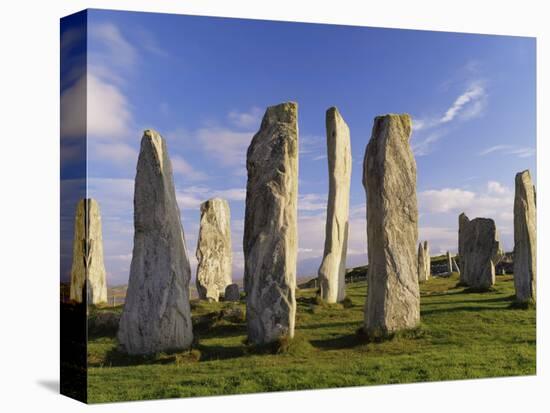 Standing Stones of Callanish, Isle of Lewis, Outer Hebrides, Scotland, United Kingdom-Lee Frost-Premier Image Canvas