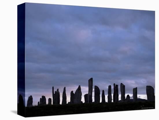 Standing Stones of Callanish, Isle of Lewis, Outer Hebrides, Scotland, United Kingdom-Tony Waltham-Premier Image Canvas