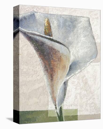Standing White-Karsten Kirchner-Stretched Canvas