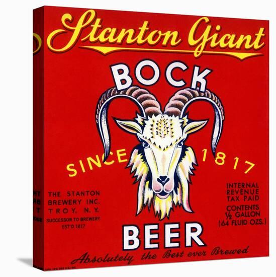 Stanton Giant Bock Beer-null-Stretched Canvas