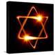 Star of David Created by Light-Zoom-zoom-Premier Image Canvas