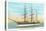Star of India, Tall Ship, Maritime Museum, San Diego, California-null-Stretched Canvas