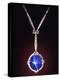 Star Sapphire Necklace-null-Premier Image Canvas