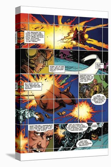 Star Slammers Issue No. 3 - Page 13-Walter Simonson-Stretched Canvas