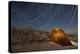 Star Trails Above a Campsite in Anza Borrego Desert State Park, California-null-Premier Image Canvas