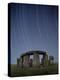 Star Trails Over Stonehenge-David Parker-Premier Image Canvas