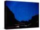 Star Trails withMountains at Night-Amy And Chuck Wiley/wales-Premier Image Canvas