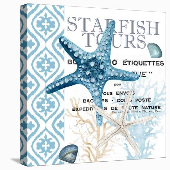 Starfish Tours-Kimberly Allen-Stretched Canvas