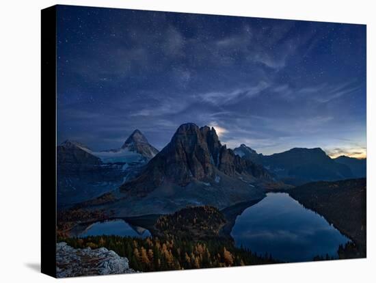 Starry Night at Mount Assiniboine-Yan Zhang-Premier Image Canvas