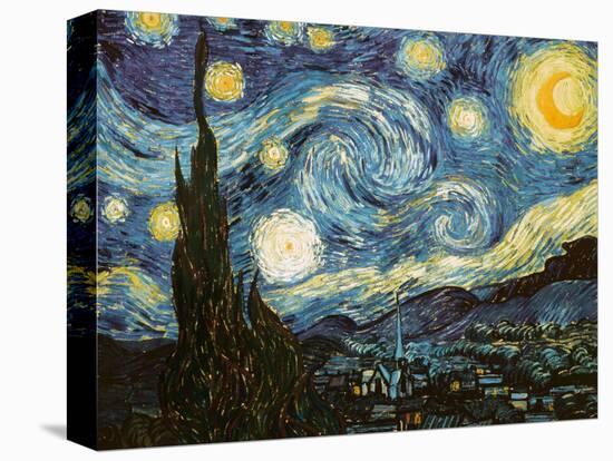 Starry Night, c.1889-Vincent van Gogh-Premier Image Canvas