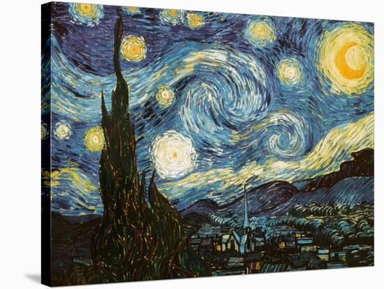 Starry Night, c.1889-Vincent van Gogh-Premier Image Canvas