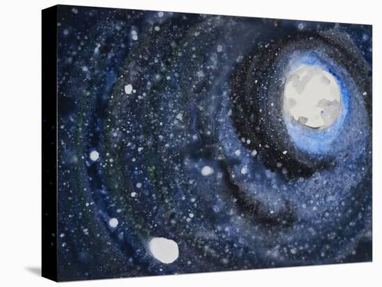 Starry Night Sky III-Erin McGee Ferrell-Stretched Canvas