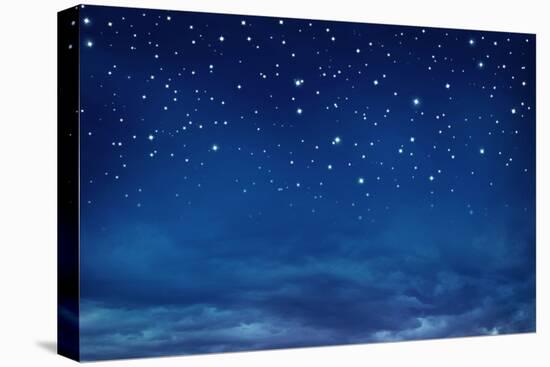 Stars in the Night Sky-egal-Premier Image Canvas