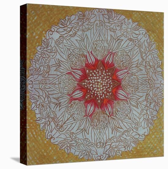 Starshine Mandala III-Candra Boggs-Stretched Canvas