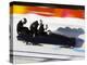 Start of a 4-Man Bobsled Team in Action, Torino, Italy-Chris Trotman-Premier Image Canvas