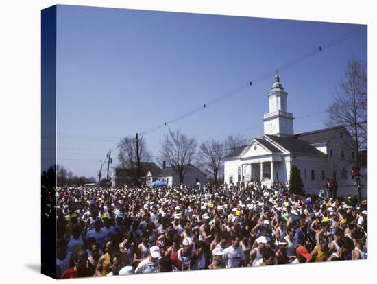 Start of the 1990 Boston Marathon in Hopkinton, MA-null-Premier Image Canvas