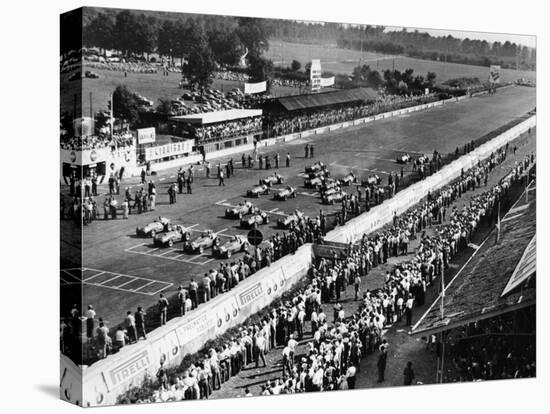 Start of the Italian Grand Prix, Monza, Early 1950S-null-Premier Image Canvas