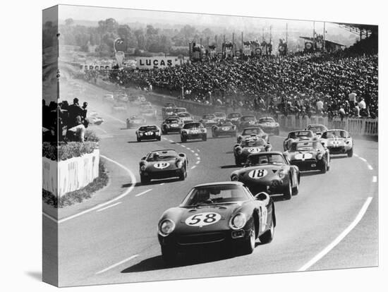 Start of the Le Mans 24 Hours, France, 1964-null-Premier Image Canvas