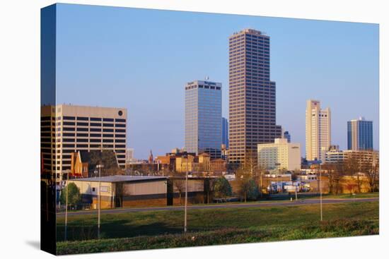 State capital and skyline in Little Rock, Arkansas-null-Premier Image Canvas