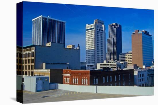 State capital and skyline in Little Rock, Arkansas-null-Premier Image Canvas