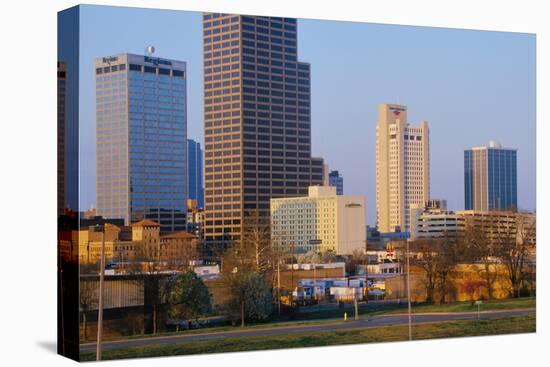 State capital and skyline in Little Rock, Arkansas-null-Premier Image Canvas