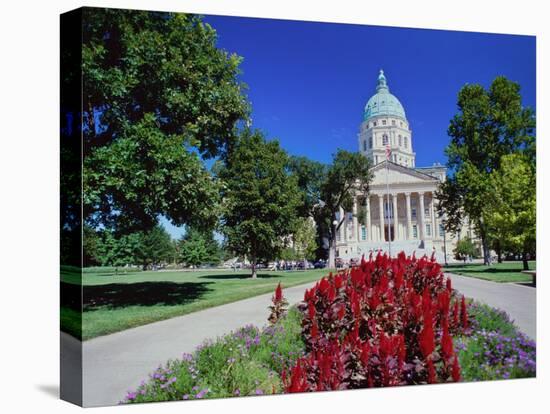 State Capitol, Kansas, USA-null-Premier Image Canvas