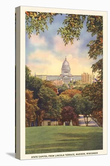 State Capitol, Madison, Wisconsin-null-Stretched Canvas